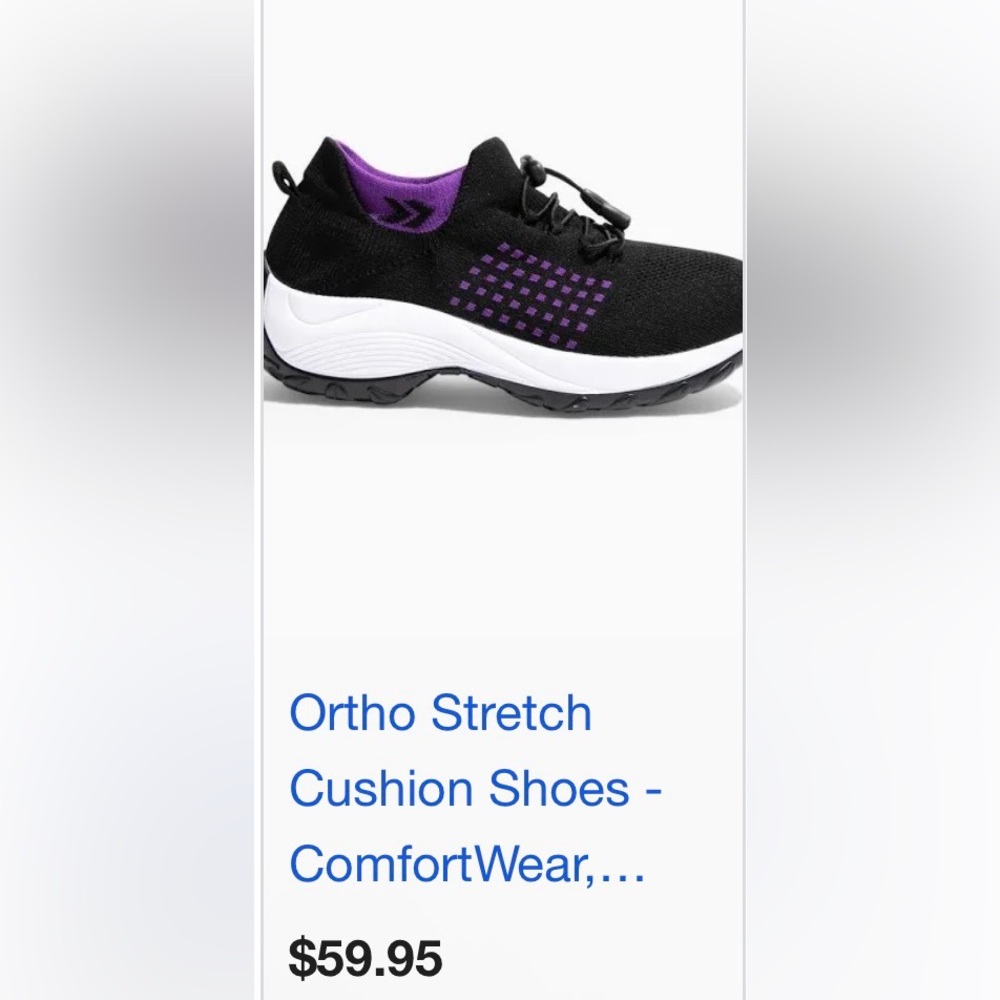 ComfortWear Ortho Stretch Cushion Shoes NEW - Picture 10 of 10